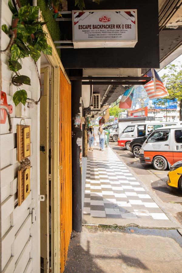 Auberge de jeunesse Escape Backpackers Kk à Kota Kinabalu Extérieur photo